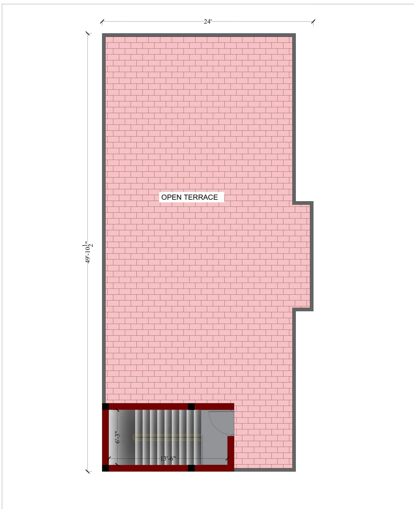 1350 sq.ft house plan